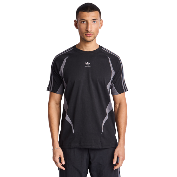 Adidas Archive T Shirts Cotton Jersey Black