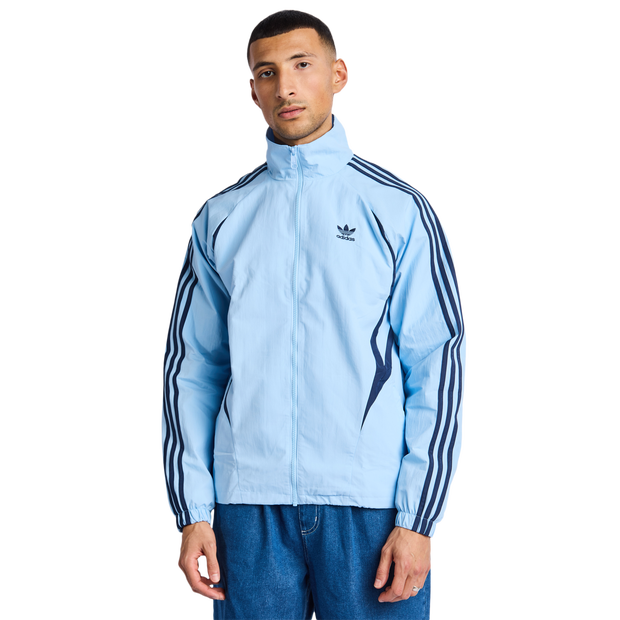 Adidas Archive Track Tops Poly Woven Blue