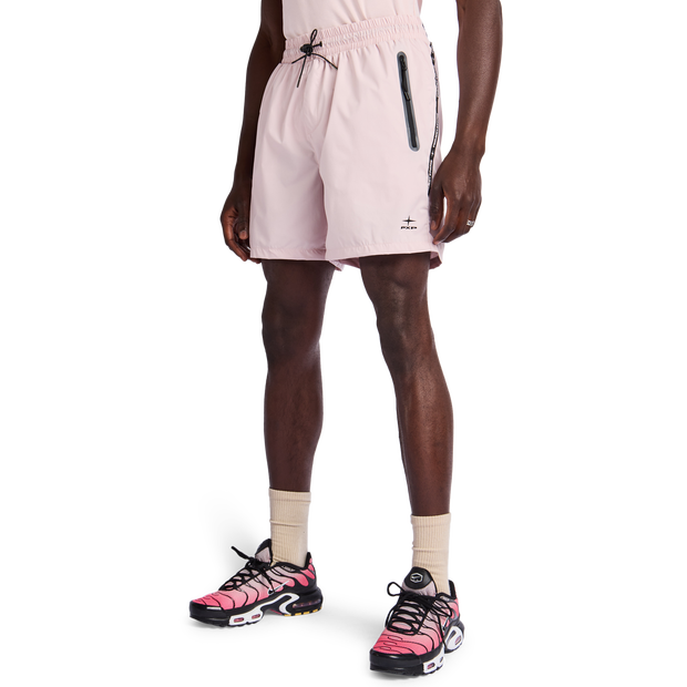 Project X Paris Utility Shorts Poly Woven Pink