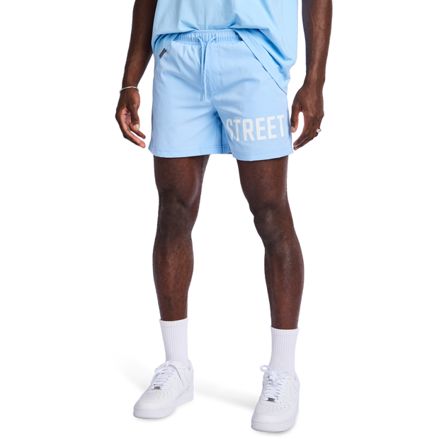 Street Cartel Mexx Swimwear Poly Woven Blue