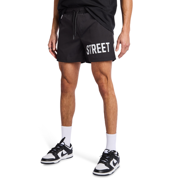 Street Cartel Mexx Swimwear Poly Woven Black