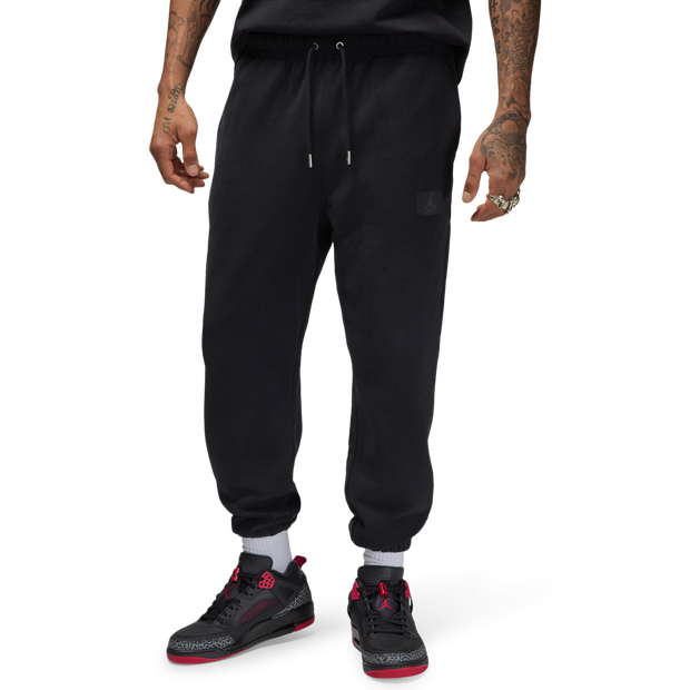 Jordan Flight Pants Cotton Jersey Black