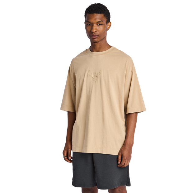 New Era Nba T Shirts Cotton Jersey Beige