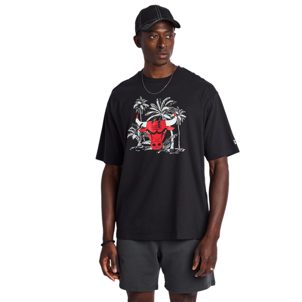 New Era Nba T Shirts Cotton Jersey Black