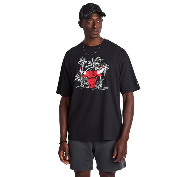 New Era Nba T Shirts Cotton Jersey Black