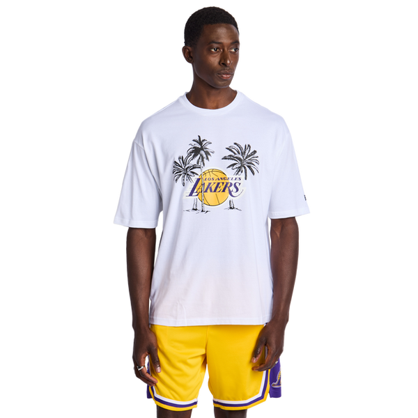 New Era Nba T Shirts Cotton Jersey White