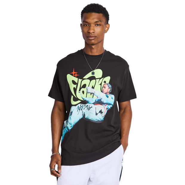 Puma X A$Ap T Shirts Cotton Jersey Black