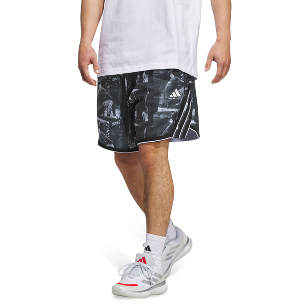 Adidas Bball Shorts Poly Mesh White