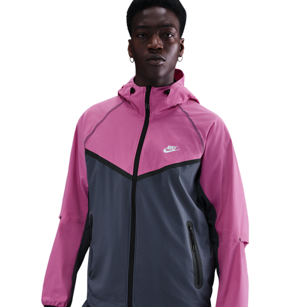 Nike Tech Woven Hoodies Blue