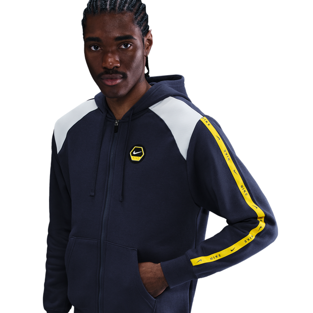 Nike Swoosh Hoodies Blue