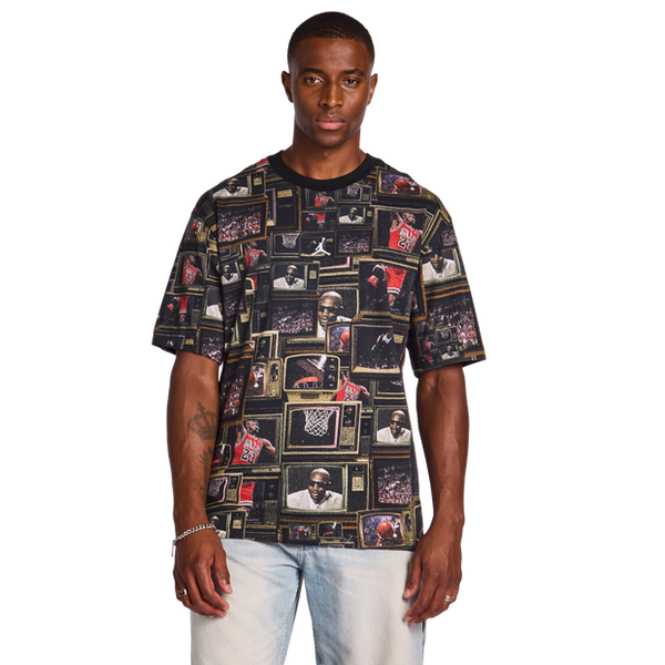 Jordan Brooklyn T Shirts Cotton Jersey Black