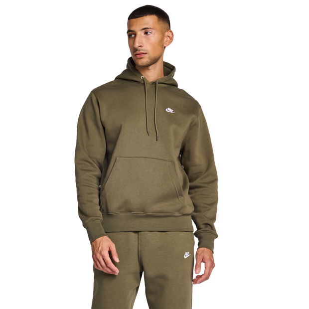 Nike Fleece Hoodies Olive