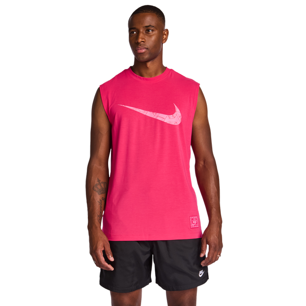 Nike Giannis Vests Cotton Jersey Pink