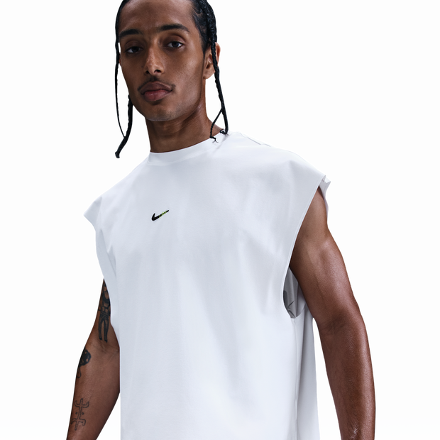 Nike Df Vests Cotton Jersey White