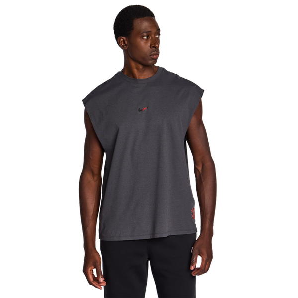 Nike Df Vests Cotton Jersey Grey