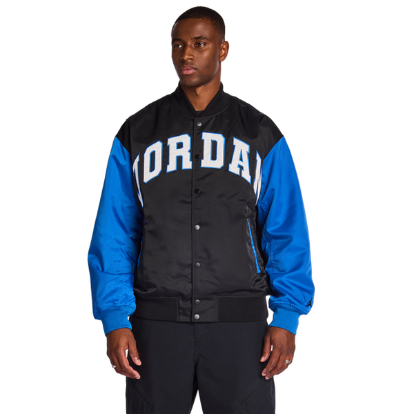 Jordan Brooklyn Jackets Cotton Canvas Black