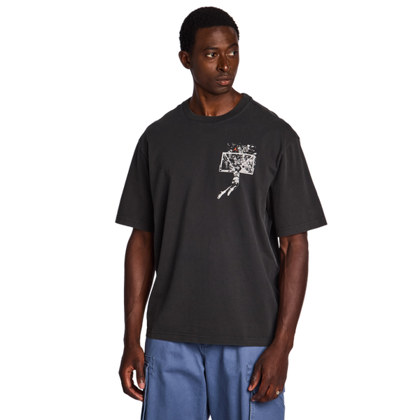 Jordan Brooklyn T Shirts Cotton Jersey Grey