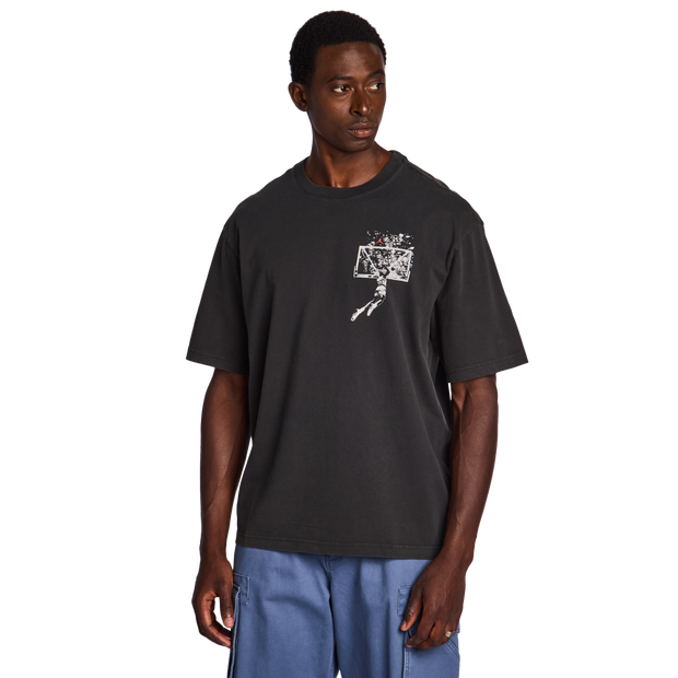 Jordan Brooklyn T Shirts Cotton Jersey Grey