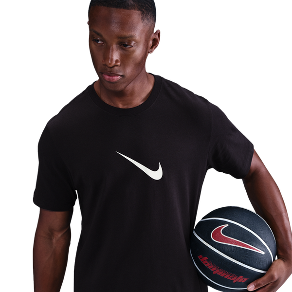 Nike Giannis T Shirts Cotton Jersey Black