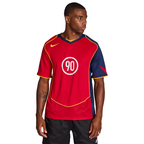 Nike T90 Jerseys/Replicas Cotton Jersey Red
