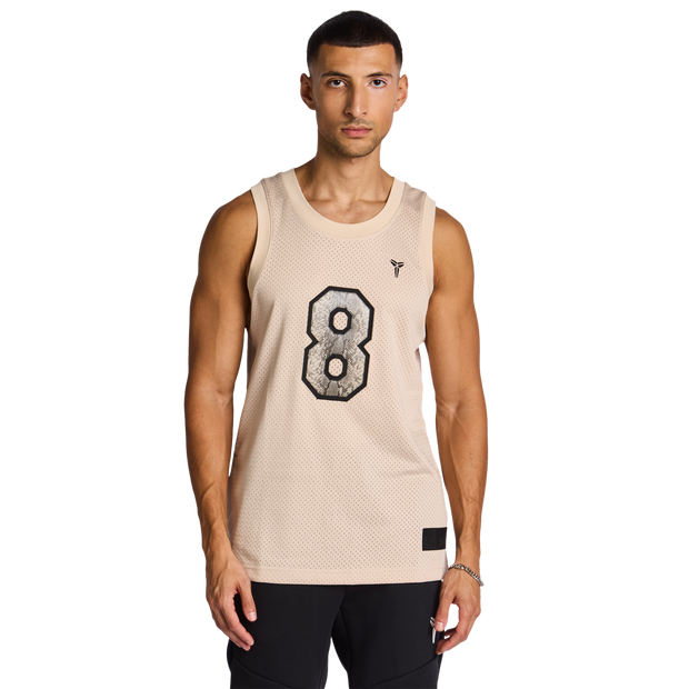 Nike Kobe Jerseys/Replicas Poly Mesh Beige