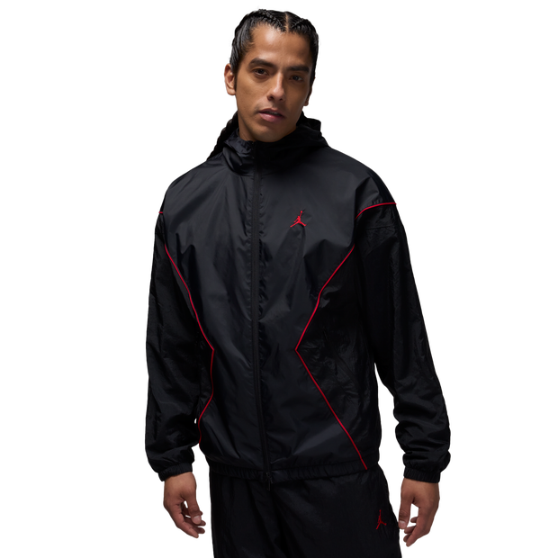 Jordan Brooklyn Track Tops Poly Woven Black