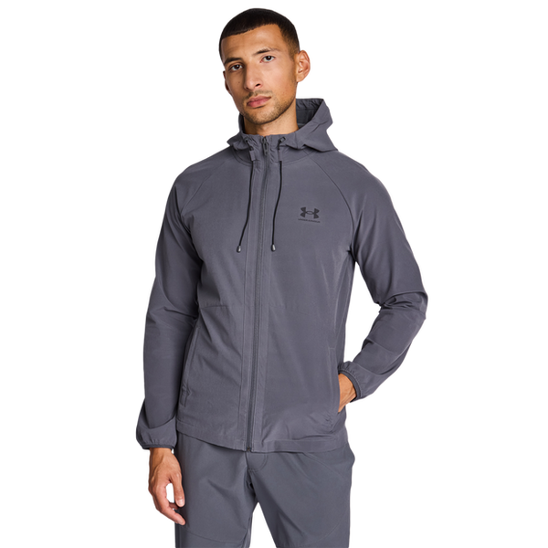 Under Armour Vibe Woven Track Tops Grey