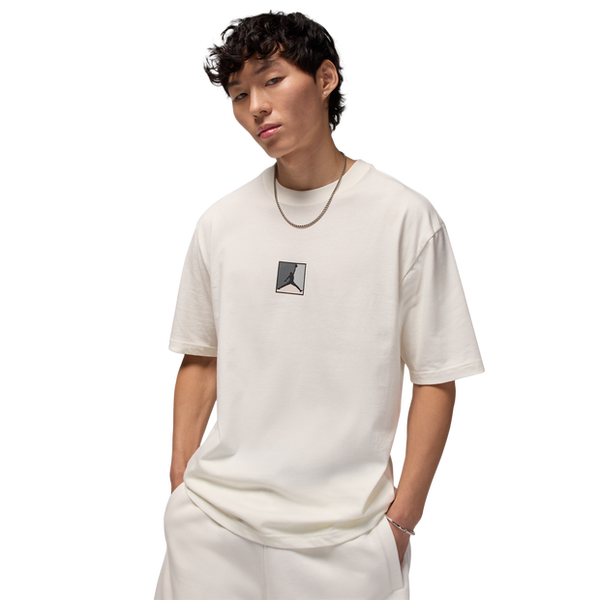 Jordan Brooklyn T Shirts Cotton Jersey Beige