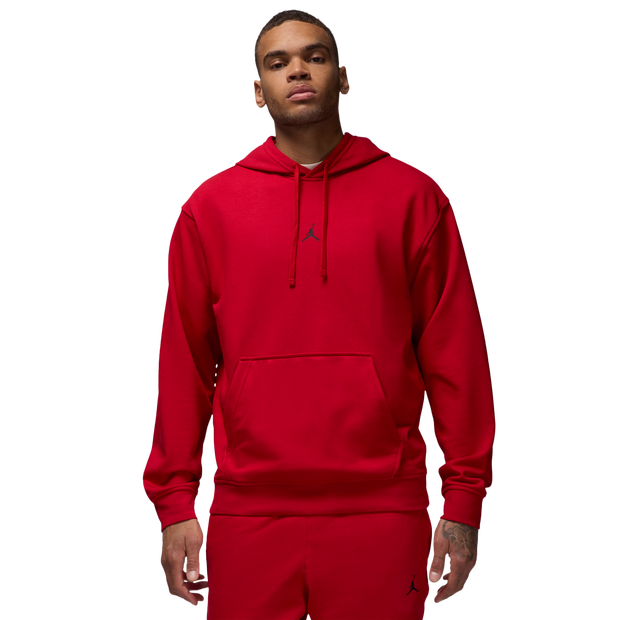Jordan Sport Crossover Hoodies Cotton Jersey Red
