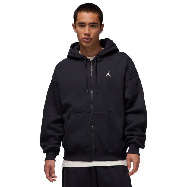 Jordan Brooklyn Hoodies Cotton Jersey Black