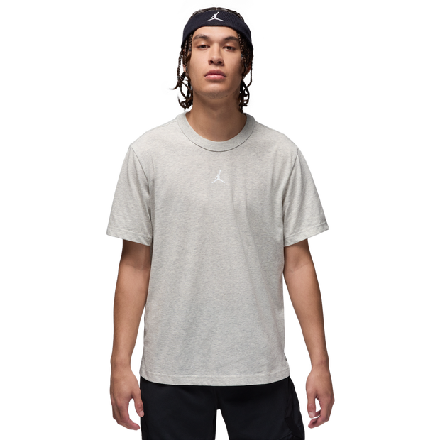 Jordan Sport Dri Fit T Shirts Grey