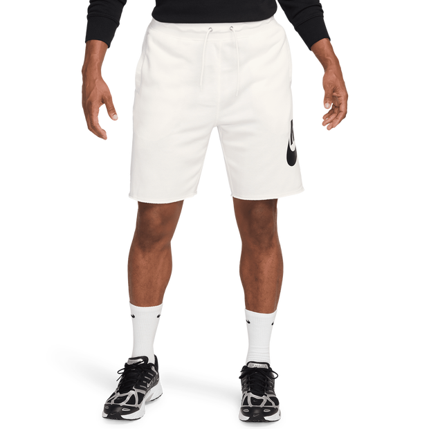 Nike Club Alumni Shorts Cotton Jersey White
