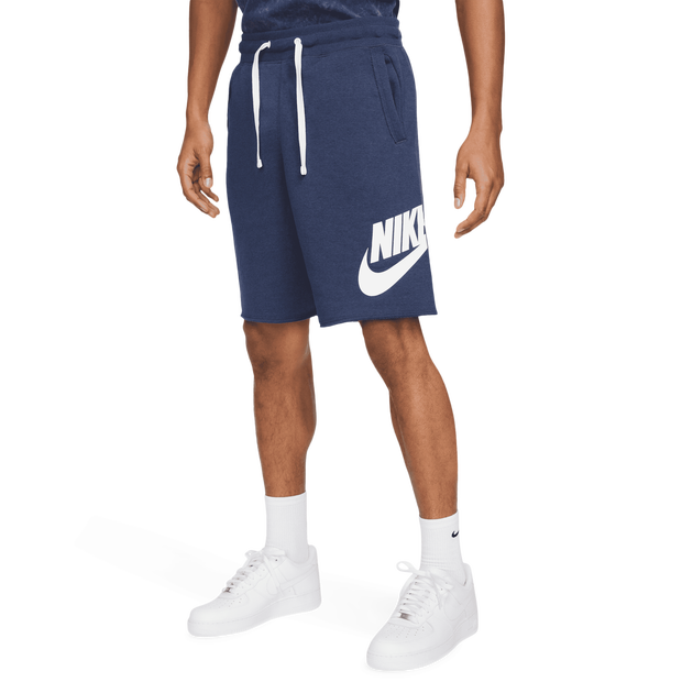 Nike Club Alumni Shorts Cotton Jersey Blue
