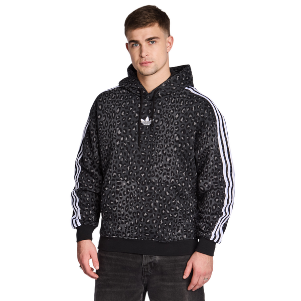 Adidas Graphics Hoodies Cotton Fleece Black
