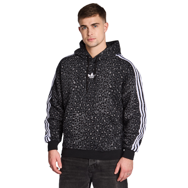 Adidas Graphics Hoodies Cotton Fleece Black