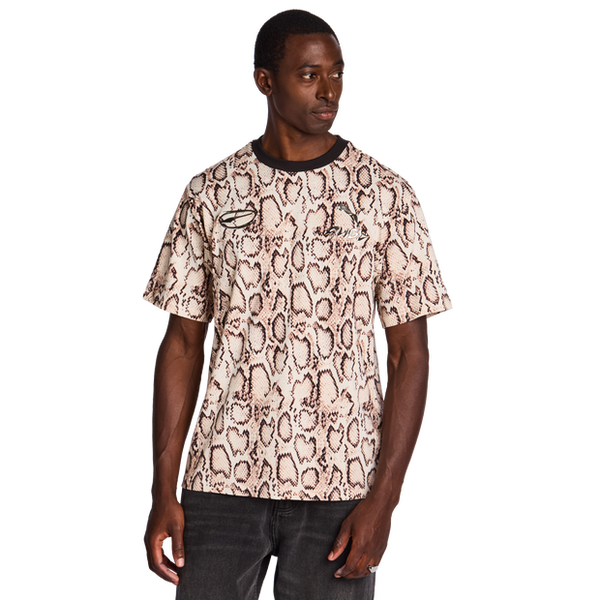 Puma X A$Ap T Shirts Cotton Jersey Brown