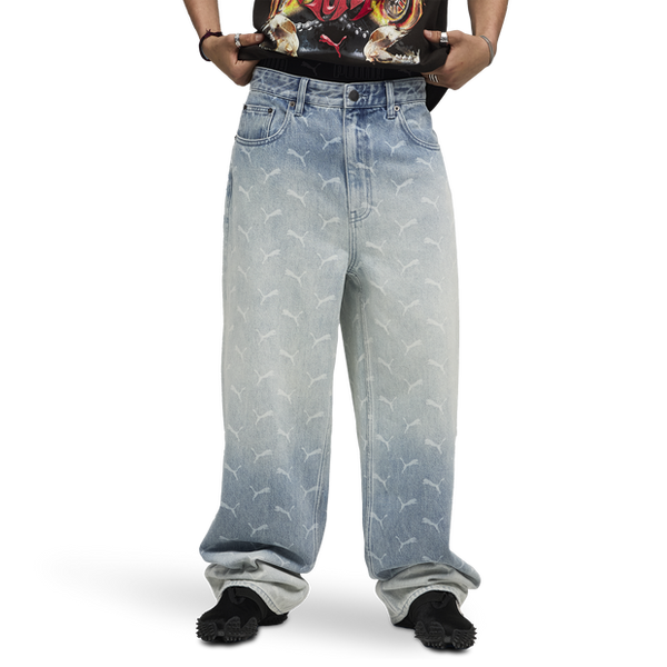 Puma X A$Ap Pants Cotton Denim Blue