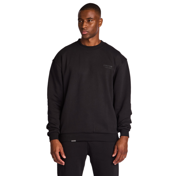 Street Cartel Russo Sweatshirts Cotton Fleece Black