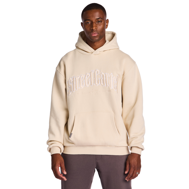 Street Cartel Trillo Hoodies Cotton Fleece White