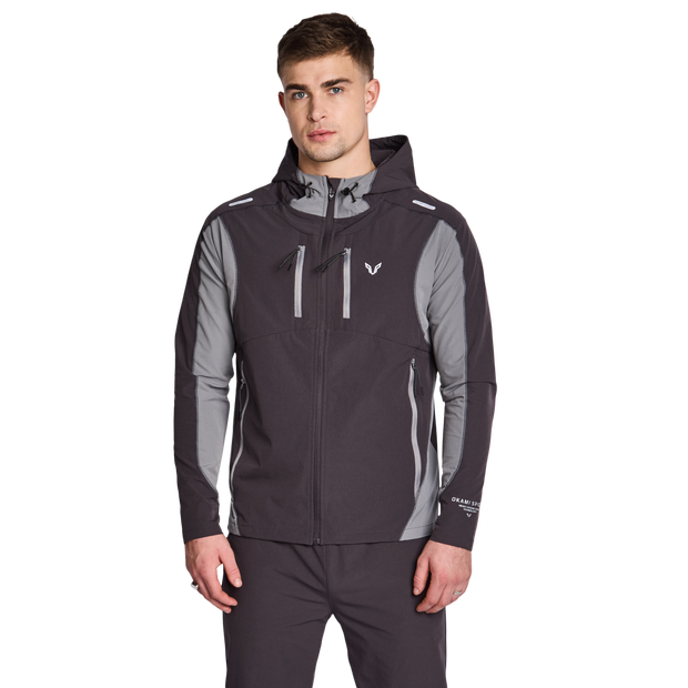 Okami Palladium Track Tops Poly Woven Grey