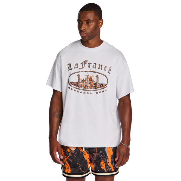 Puma Lafrance T Shirts Cotton Jersey Grey