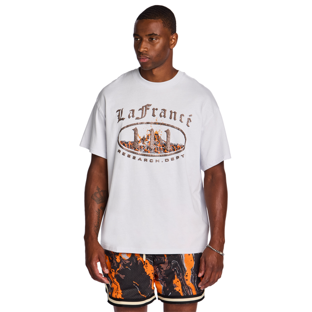 Puma Lafrance T Shirts Cotton Jersey Grey