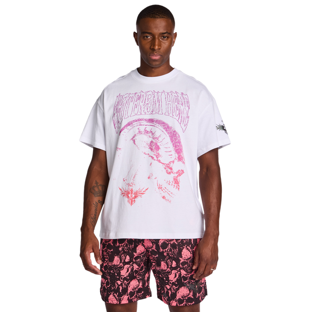 Puma Melo T Shirts Cotton Jersey White