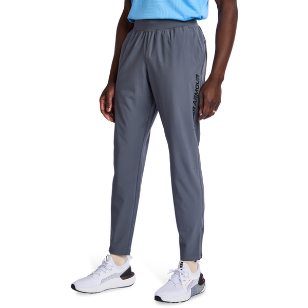 Under Armour Launch Pants Poly Woven Grey