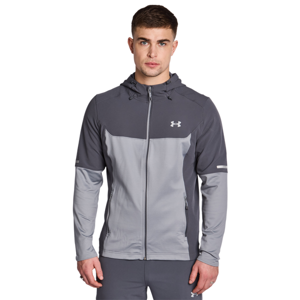 Under Armour Utility Winterized Track Tops Poly Woven Blue