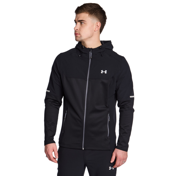Under Armour Utility Winterized Track Tops Poly Woven Black