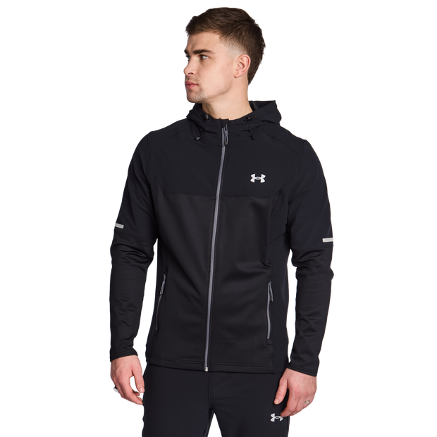 Under Armour Utility Winterized Track Tops Poly Woven Black