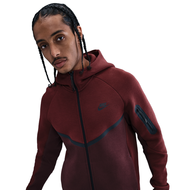 Nike Tech Fleece Hoodies Red