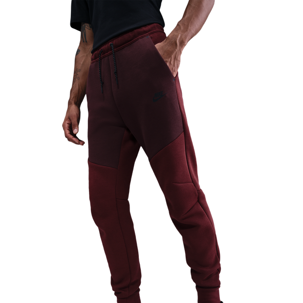 Nike Tech Fleece Pants Red