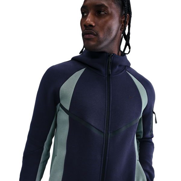 Nike Tech Fleece Hoodies Poly Fleece Blue